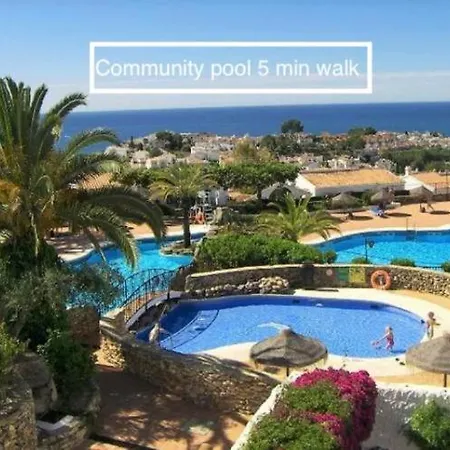 Little Castle Sea&mountain - Vistas Al Mar Y Piscina Privada En Capistrano Village Urbanizacion, * Nerja